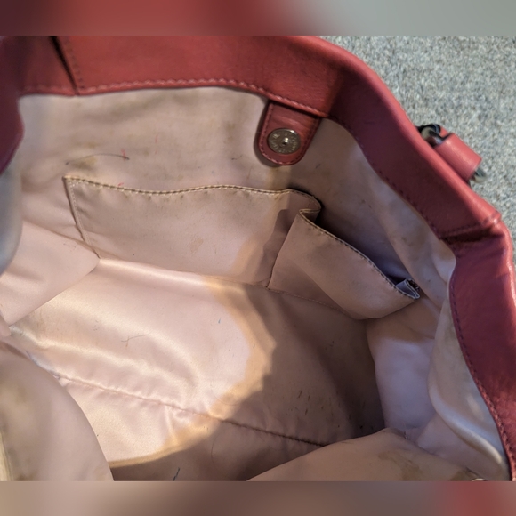 Coach Purse Ashley Dark Pink - Picture 9 of 9